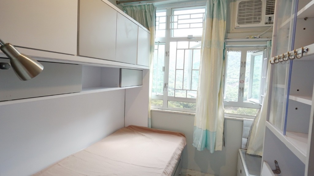 免佣金向南山景傢俬齊全4窗女土單人房 - Sha Tin/Fo Tan - Bedroom - Homates Hong Kong