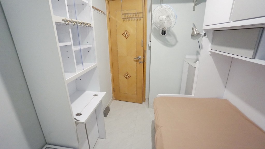 免佣金向南山景傢俬齊全4窗女土單人房 - Sha Tin/Fo Tan - Bedroom - Homates Hong Kong