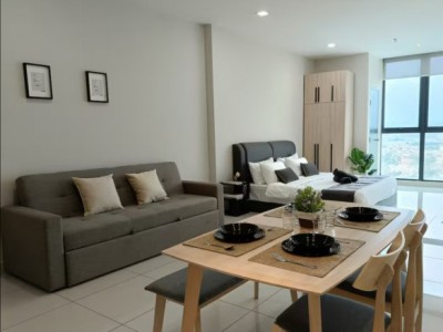 Fully Furnished Studio Unit For Rent at Paragon Suites @ CIQ - Jalan Inderaputra, Stulang Darat, 80300 Johor Bahru, Johor Darul Ta'zim
