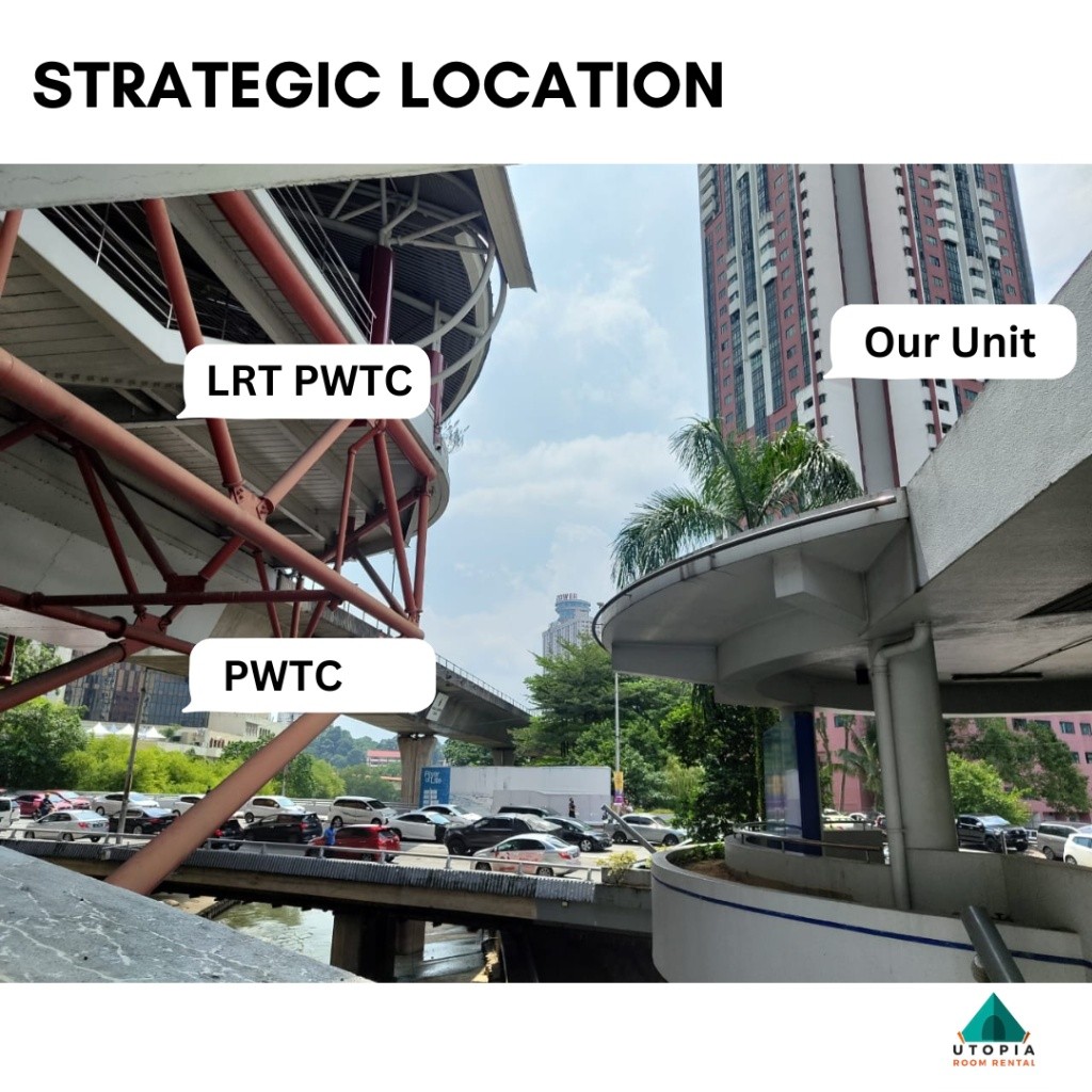 [Zero Deposit] Medium Room 2 min Walk To LRT 🚄 Only 1 Station To LRT/MRT/Monorail Titiwangsa 🖼️ - Wilayah Persekutuan Kuala Lumpur - 房間 (合租／分租) - Homates 馬來西亞