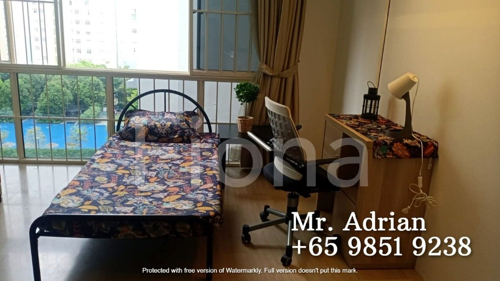 Common Room/No Owner Staying/No Agent Fee/Allowed Cooking/No Pets Allowed/Near Somerset MRT, Fort Canning MRT/ Available 18 NOV - River Valley - Bedroom - Homates Singapore