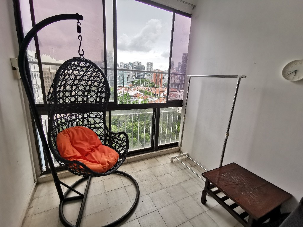 Available 02 Dec master bedroom/Strictly Single Occupancy/no Owner Staying/No Agent Fee/Private Bathroom/Cooking allowed/Near Somerset MRT/Newton MRT/Dhoby Ghaut MRT - River Valley - Bedroom - Homates Singapore
