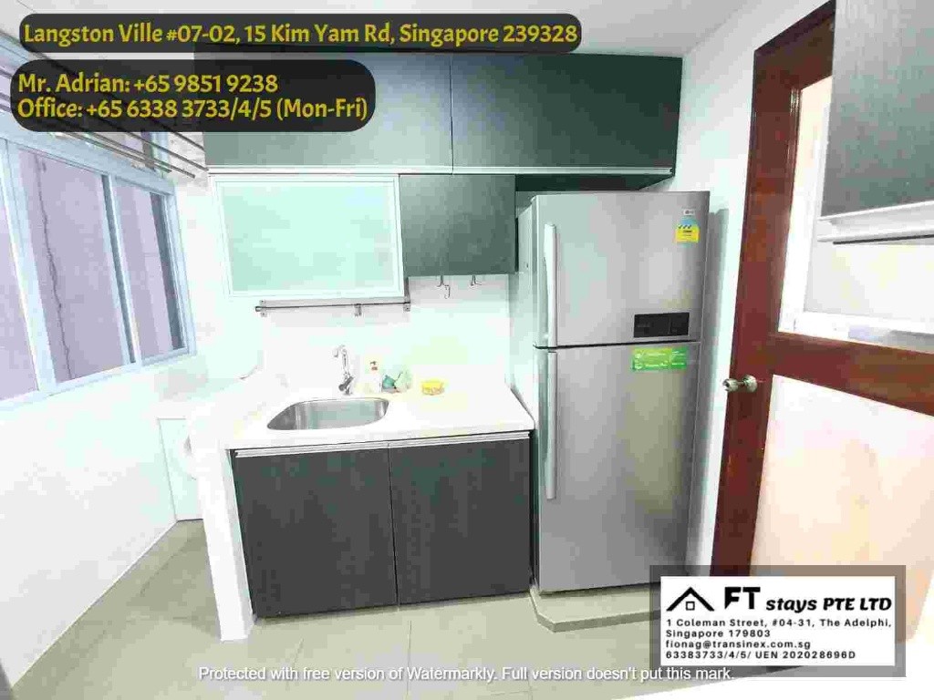 Common Room/No Owner Staying/No Agent Fee/Allowed Cooking/No Pets Allowed/Near Somerset MRT, Fort Canning MRT, Dhoby Ghaut, and Great World MRT/  Available Immediate - River Valley - Bedroom - Homates Singapore
