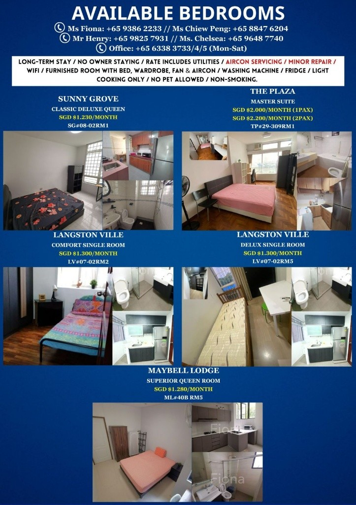 Available Immediate  - Master bedroom/Strictly Single Occupancy/no Owner Staying/No Agent Fee/Private Bathroom/Cooking allowed/Near Somerset MRT/Newton MRT/Dhoby Ghaut MRT - River Valley 裡峇峇利 - 分租房間 - Homates 新加坡