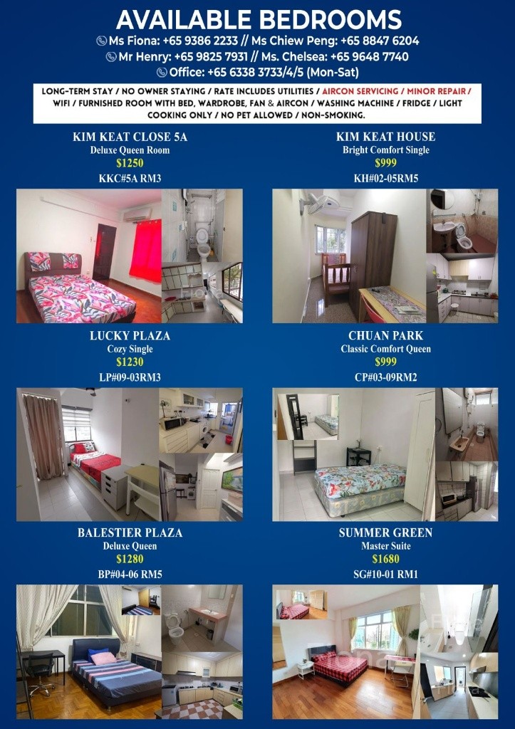 Available Immediate/Classic Deluxe  Room/ for 1 person stay only /Wifi/No owner staying/No Agent Fee/Cooking allowed/Near Paya Lebar MRT/Aljunied MRT/Dakota MRT  - Geylang 芽笼 - 分租房间 - Homates 新加坡
