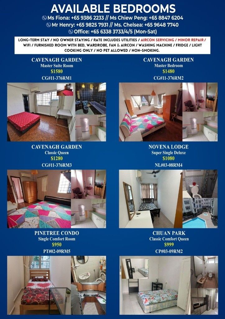 Common Room/No Owner Staying/No Agent Fee/Allowed Cooking/No Pets Allowed/Near Somerset MRT, Fort Canning MRT, Dhoby Ghaut, and Great World MRT/  Available Immediate - Orchard - Bedroom - Homates Singapore