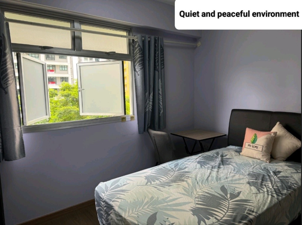 主人房 + 私人厕所 Master bedroom + bathroom @ $900 - Punggol - Bedroom - Homates Singapore