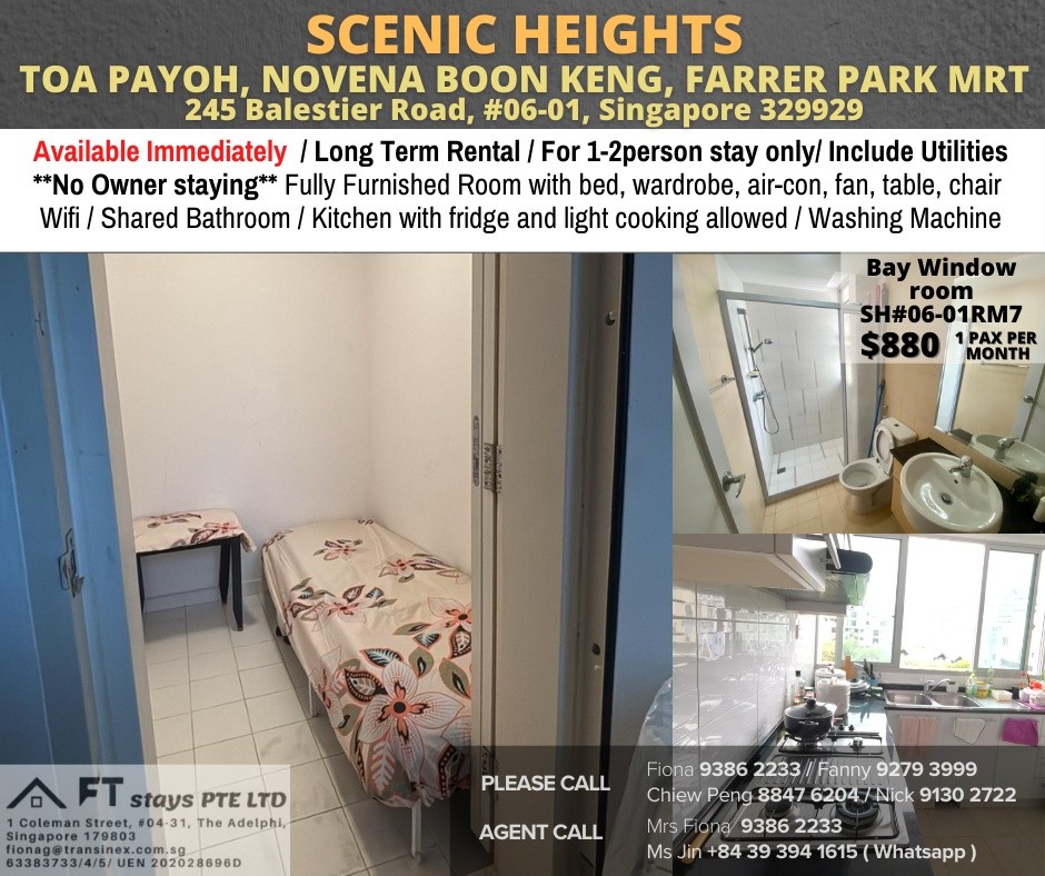 SCENIC HEIGHTS - Novena 諾維娜 - 整個住家 - Homates 新加坡