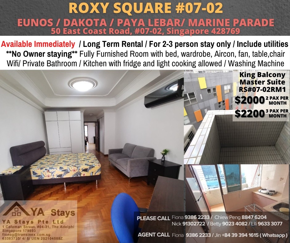 Room For Rent - East Coast (Marine Parade) - Eunos - Flat - Homates Singapore