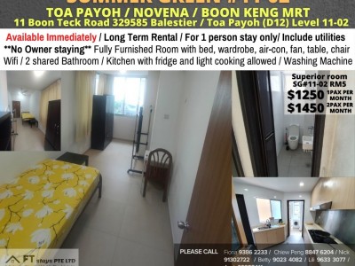 Summer Green - SG#11-02RM5 - 11 Boon Teck Road, # 11-01, Singapore 329585