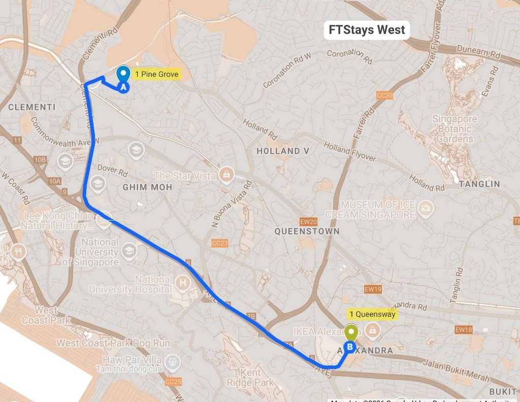 Near Clementi, Dover MRT/ 1P Pine Grove/ Available﻿ April 9 - Bukit Timah - Flat - Homates Singapore