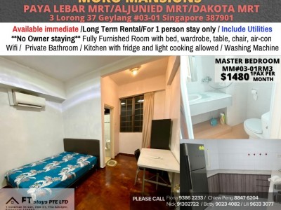 Homates Singapore - Bukit Merah - 3 Lorong 37 Geylang #02-01 Singapore 387901