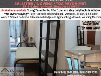 Homates Singapore - Toa Payoh - 551 Balestier Road, Singapore 329868