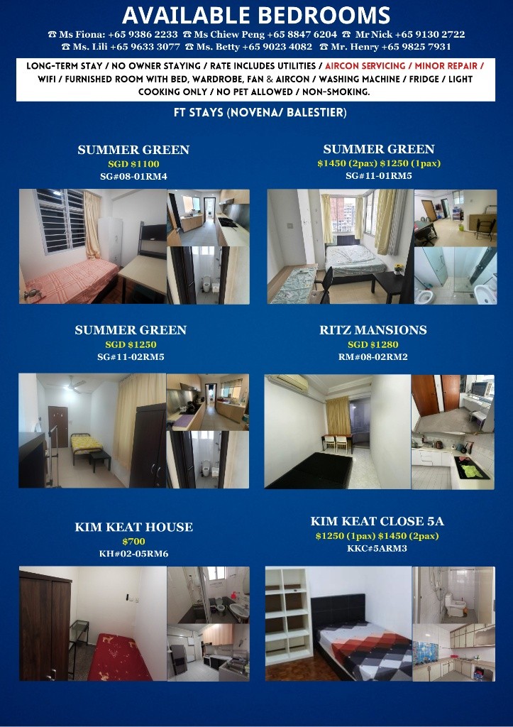 Available﻿ IMMEDIATELY - Common Room/Include Utilities/Wifi/Aircon/No Agent Fee/Light Cooking Allowed/Washing Machine - Toa Payoh 大巴窑 - 分租房间 - Homates 新加坡