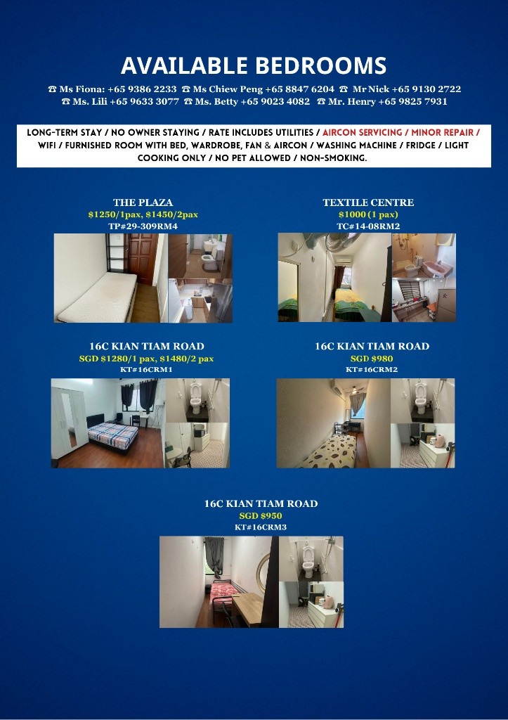 Available﻿ March 29 - Common Room/Include Utilities/Wifi/Aircon/No Agent Fee/Light Cooking Allowed/Washing Machine - Queenstown - Flat - Homates Singapore