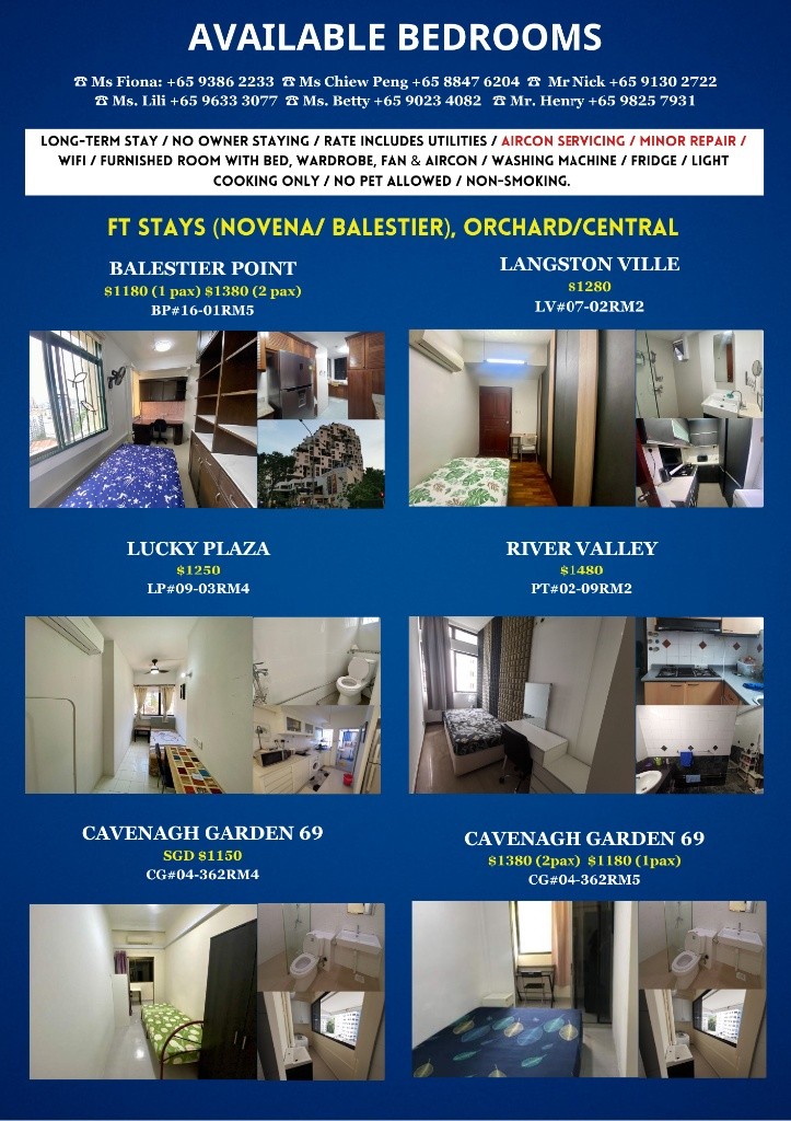 Room For Rent - Somerset, Newton,Dhoby Ghaut MRT/ Common room / 1 pax stay / Available﻿ IMMEDIATELY - Somerset 索美塞 - 整個住家 - Homates 新加坡