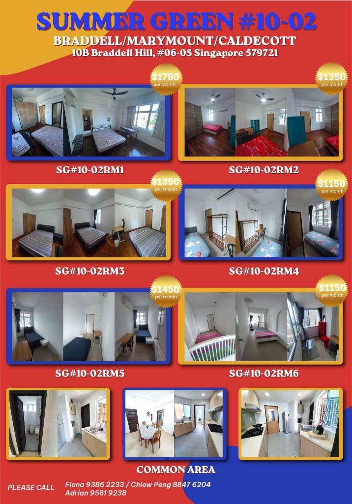 Room for rent/Toa Payoh, Boon Keng, Novena MRT/1 pax stay/Include Utilities/Available IMMEDIATELY - Novena - Flat - Homates Singapore