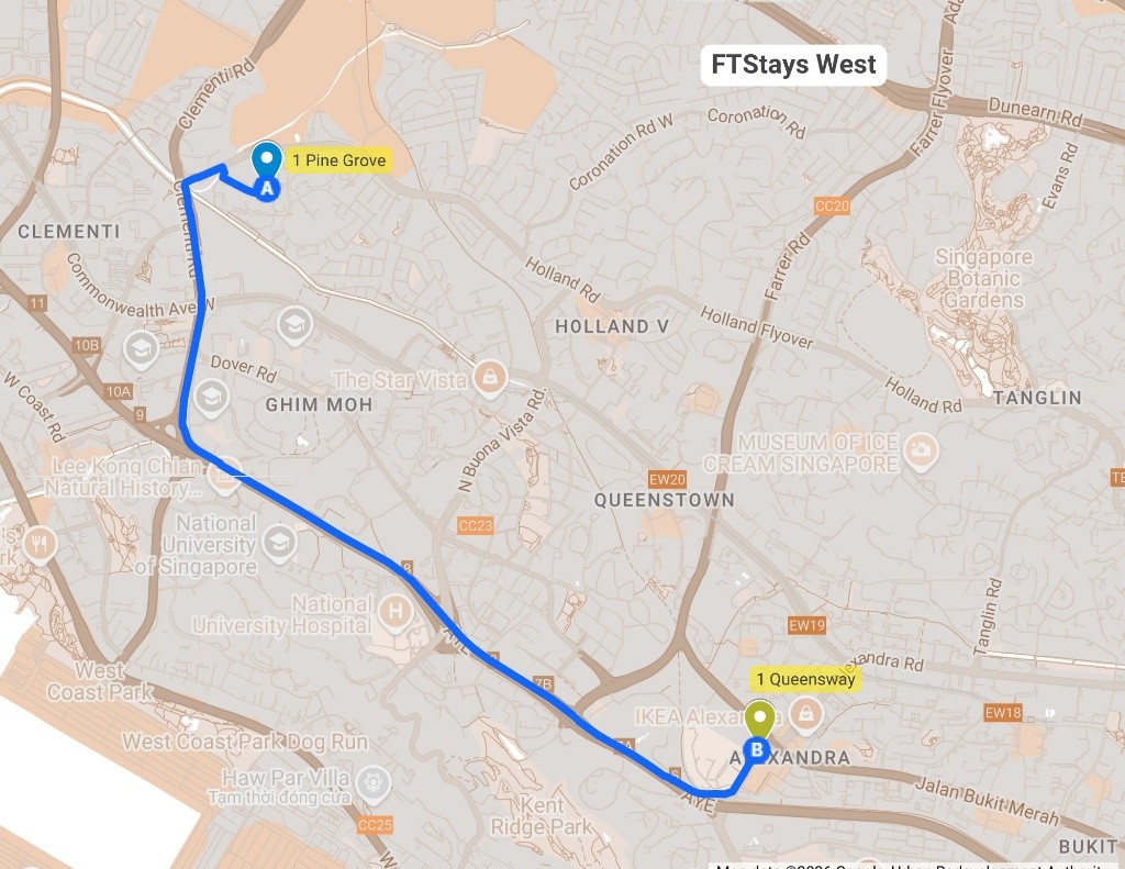 Room for Rent/1N Pine Grove, #03-61, Singapore 591301/ For 1-2 pax/ Available Immediately - Bukit Timah - Flat - Homates Singapore