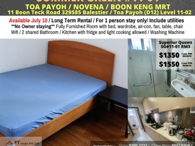 Homates Singapore - Novena - 11 Boon Teck Road, #11-01, Singapore 329585