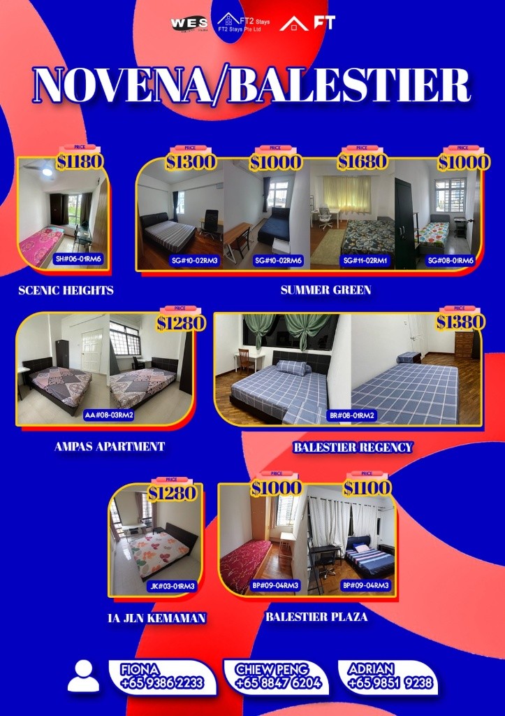 Room for rent / Toa Payoh, Novena / Common room / 1pax stay / Available July 10 - Novena - Bedroom - Homates Singapore