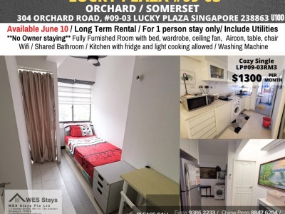LUCKY PLAZA #09-03 - 304 ORCHARD ROAD, #09-03 LUCKY PLAZA SINGAPORE 238863
