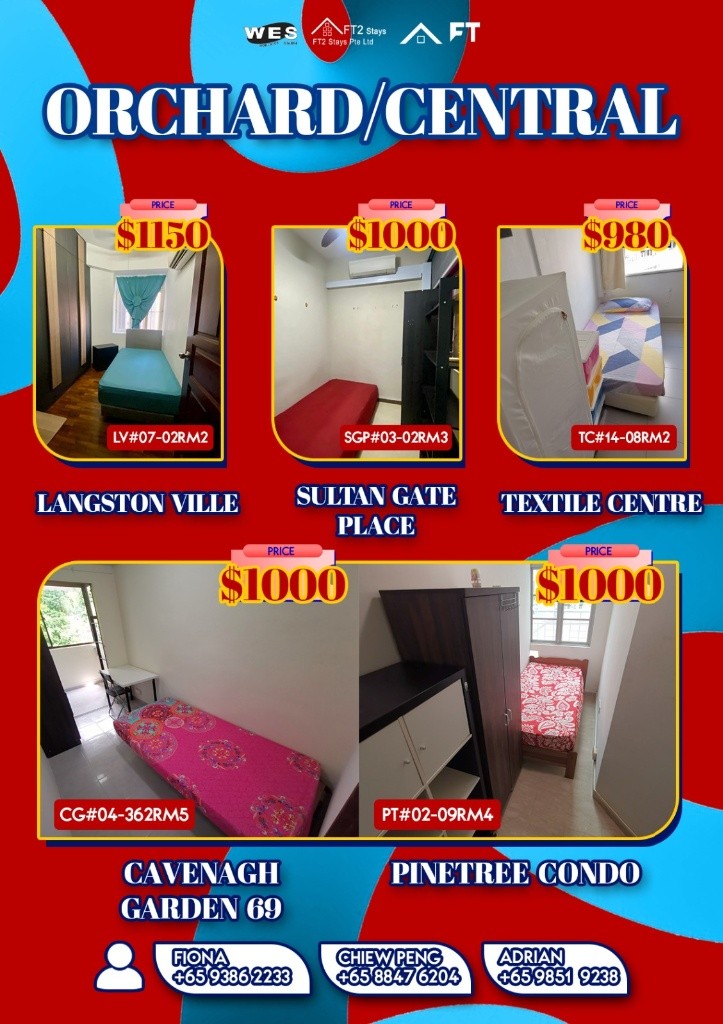 Room for Rent/28 Balmoral Park/ For 1 pax/ Available 31 May - Bukit Timah 武吉知馬 - 整個住家 - Homates 新加坡
