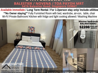 Homates Singapore - Toa Payoh - 547A Balestier Road, Singapore