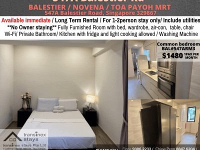 Homates Singapore - Toa Payoh - 547A Balestier Road, Singapore