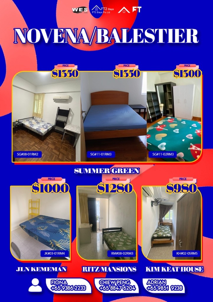 Available﻿ Immediately - Common Room/Include Utilities/Wifi/Aircon/No Agent Fee/Light Cooking Allowed/Washing Machine - Toa Payoh 大巴窯 - 整個住家 - Homates 新加坡