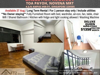 Homates Singapore - Toa Payoh - 4 Jln Ampas #08-01, Singapore 329505
