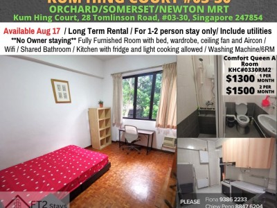 Homates Singapore - Tanglin - Kum Hing Court, 28 Tomlinson Road, #03-30, Singapore 247854 