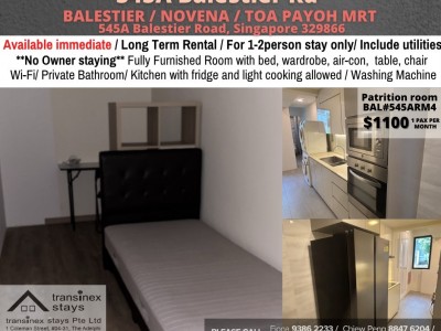 Homates Singapore - Novena - 545A Balestier Road, Singapore 329866 