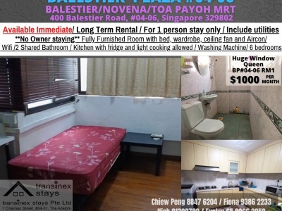 Homates Singapore - Novena - 400 Balestier Road, #04-06, Singapore 329802