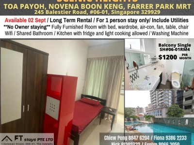 Homates Singapore - Novena - 245 Balestier Road, #06-01, Singapore 329929