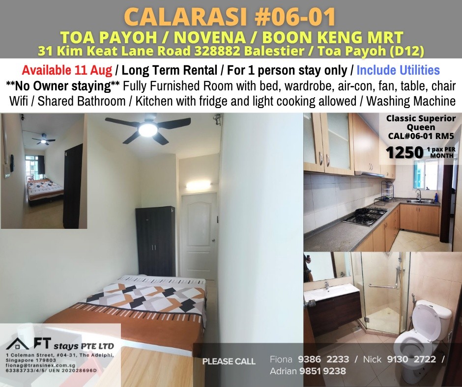 Classic Superior Room / Balestier/ Toa Payoh / 1pax stay / Available Aug 12 - Novena - Bedroom - Homates Singapore
