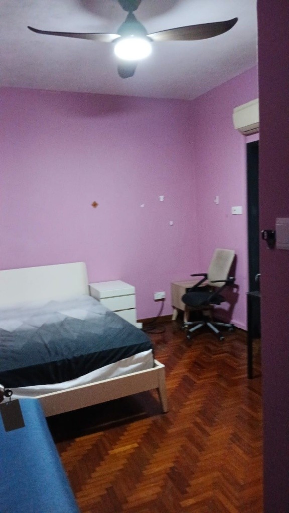 Room for rent / LAVENDER / Master room / 1pax stay / Available immediate - Bugis - Bedroom - Homates Singapore