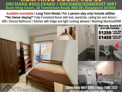 Homates 新加坡 - Orchard 烏節路 -  28 Tomlinson Road #03-30, Singapore 247854