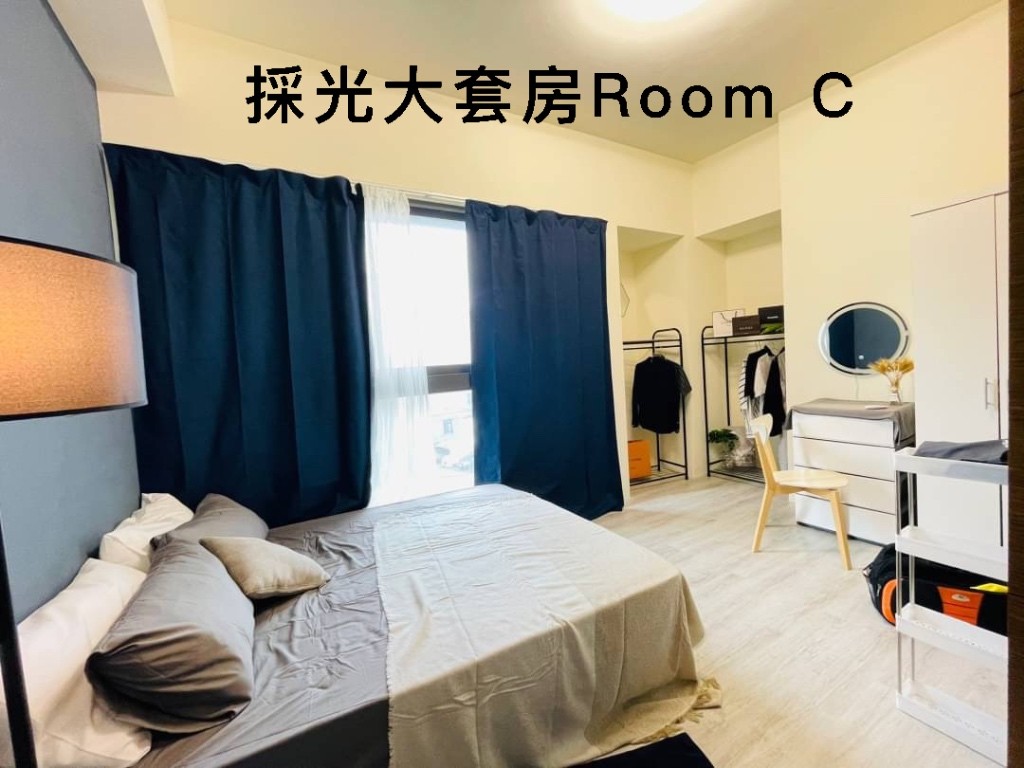 全新裝潢鐵道路共享公寓 - East - Bedroom - Homates Taiwan