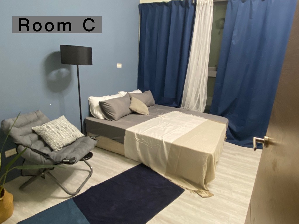 全新裝潢鐵道路共享公寓 - East - Bedroom - Homates Taiwan