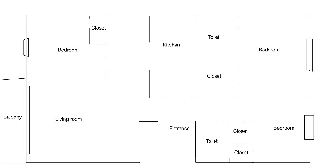 纽约皇后区Woodside别墅三室一厅公寓$3100/月 - Flushing - Flat - Homates United States