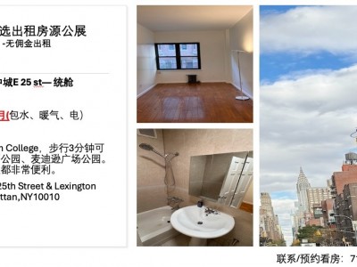 纽约曼哈顿中城整套 Studio——$2,500/月 - 73 Lexington Avenue,New York,NY 10010