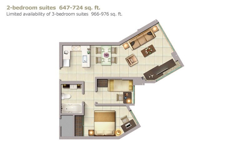 Harbourfront Horizon Suites (Shared Apartment) - 紅磡/黃埔 - 住宅 (整間出租) - Homates 香港