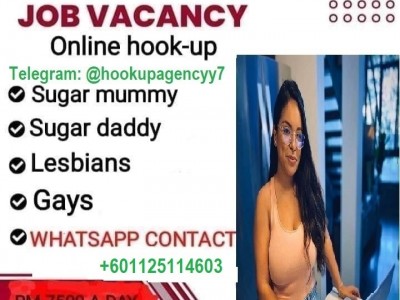  MALAYSIA AND SINGAPORE JOB VACANCY VANCANCY, PAY RM7,500 PER DAY (TELEGRAM @hookupagencyy7) (WHATSAPP US:+601125114603). - Perak