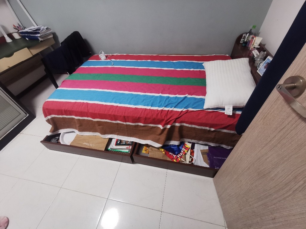 四美公寓melville park 出租①个单间 - Simei - Bedroom - Homates Singapore