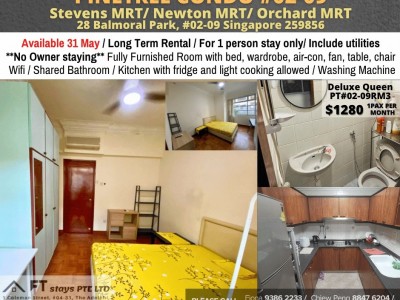 Homates 新加坡 - Stevens 史蒂芬 - 28 Balmoral Park, #02-09 Singapore 