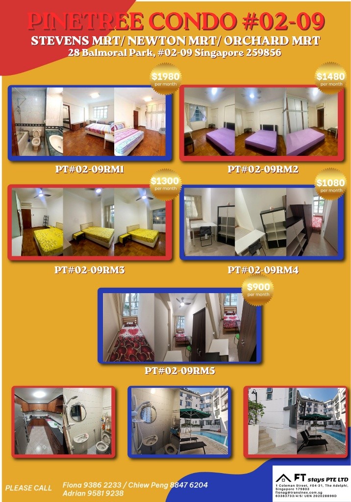 Available Immediately﻿  - Common Room/Include Utilities/Wifi/Aircon/No Agent Fee/Light Cooking Allow ed/Washing Machine - Stevens 史蒂芬 - 分租房间 - Homates 新加坡